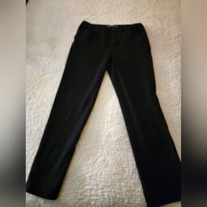 Gloria Vanderbilt Ponte knit pants, black, 12p